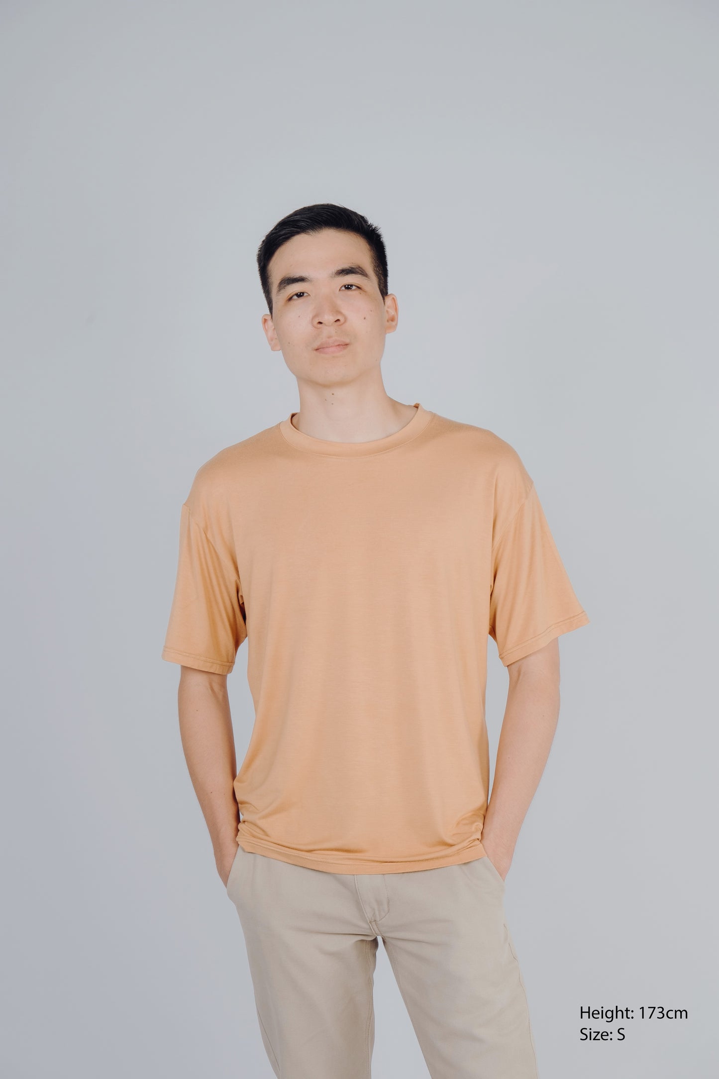 Signature Solid Crew Neck Oversized T-Shirt